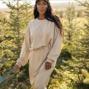 Roolee-NWT-French Terry Top and Skirt Set